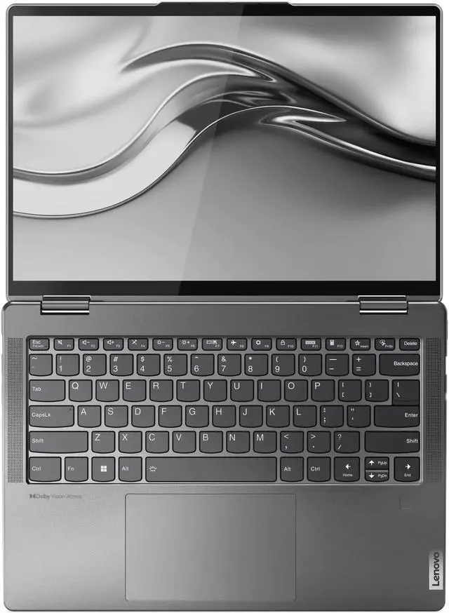Alt view image 7 of 7 - Lenovo Yoga 7i Laptop, 14.0" IPS Touch LED Backlight, i7-1255U, Iris Xe Graphics eligible, 16GB, 1TB, Win 11 Home