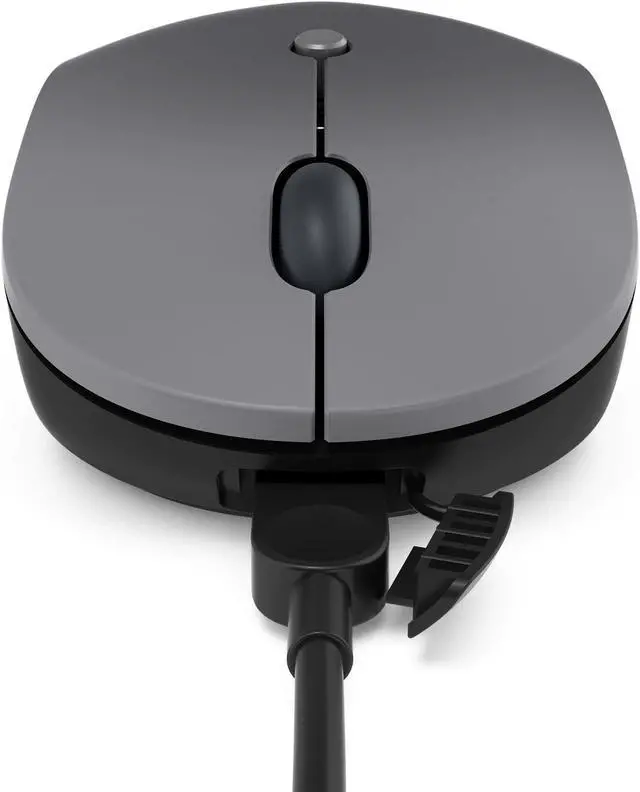 Alt view image 3 of 9 - Lenovo Go USB-C Wireless Mouse Storm Grey 4Y51C21216