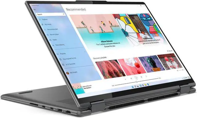 Alt view image 2 of 8 - Lenovo Yoga 7i Laptop, 16.0" IPS Touch  60Hz, i7-1260P,  Iris Xe, 16GB, 512GB, Win 11 Home