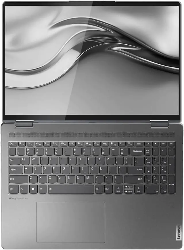 Alt view image 6 of 8 - Lenovo Yoga 7i Laptop, 16.0" IPS Touch  60Hz, i7-1260P,  Iris Xe, 16GB, 512GB, Win 11 Home