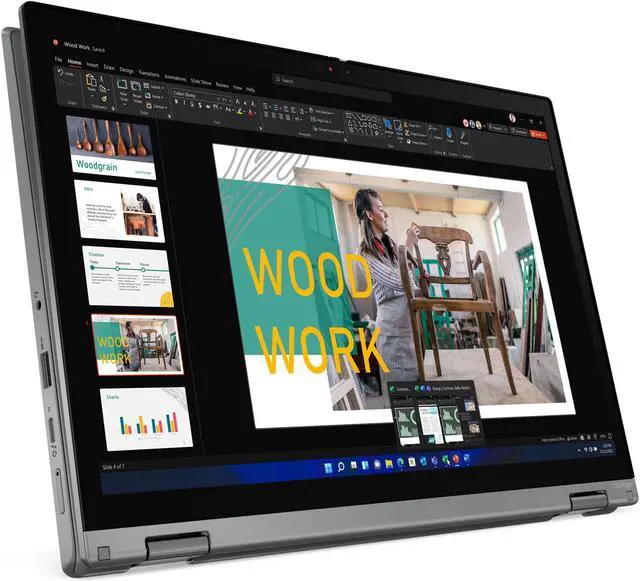 Alt view image 2 of 7 - Lenovo ThinkPad L13 Yoga Gen 3 Intel Laptop, 13.3" IPS Touch  LED , vPro®,  Iris Xe, 8GB, 512GB, Win 11 Pro, One YR Onsite Warranty