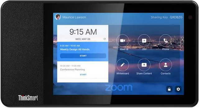 Lenovo ThinkSmart View for Zoom Rooms, 8