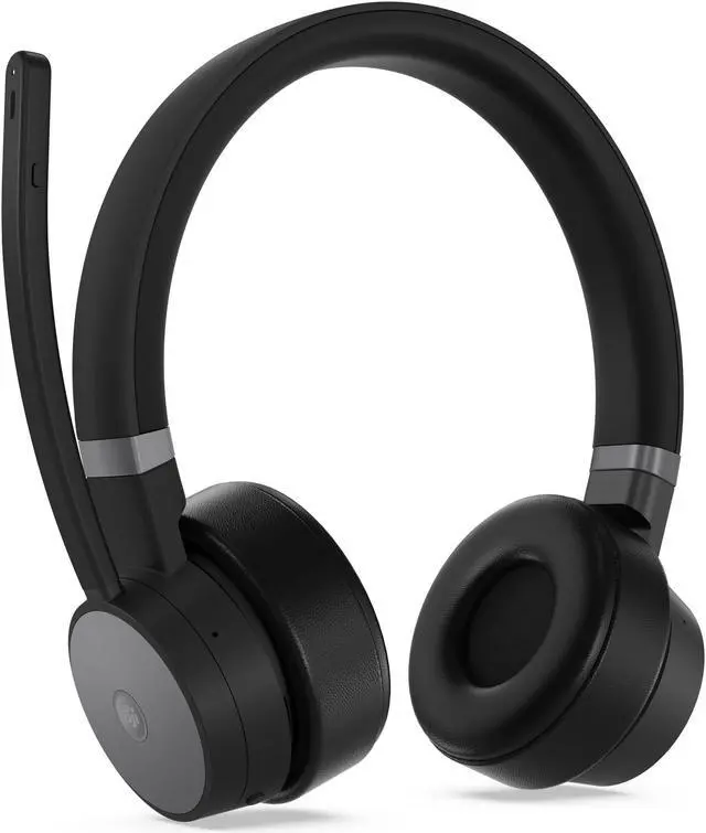 Alt view image 8 of 20 - Lenovo Go Wireless ANC Headset (Thunder Black) - 4XD1C9921