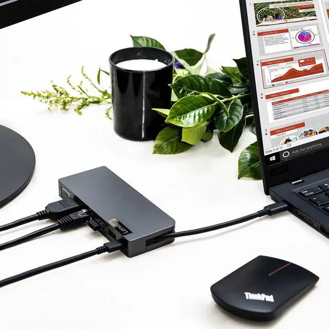 Alt view image 13 of 13 - LENOVO 4X90X21427 CABLE_BO OPT FOR USB-C TO 4 USB-A HUB