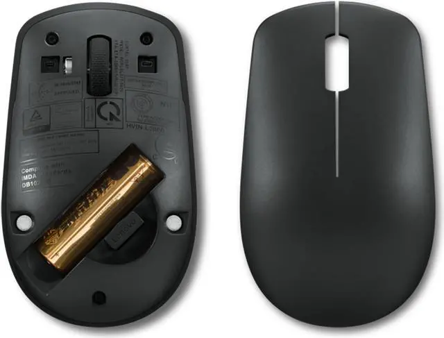 Alt view image 6 of 7 - Lenovo 530 Wireless Mouse (Raven Black)