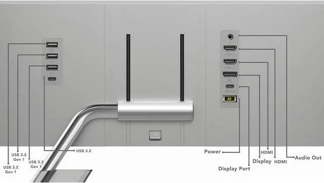 Alt view image 7 of 7 - Lenovo 27 inch Monitor - Q27h-20