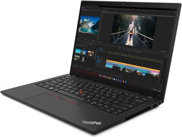 Alt view image 3 of 7 - Lenovo ThinkPad T14 Gen 4 Intel Laptop, 14" IPS 60Hz,13th Generation Intel Core i5-1335U,16GB, UHD Graphics, 512GB,Intel Wifi,Win 11 Pro,Three YR Onsite Warranty, Three YR Onsite Warranty