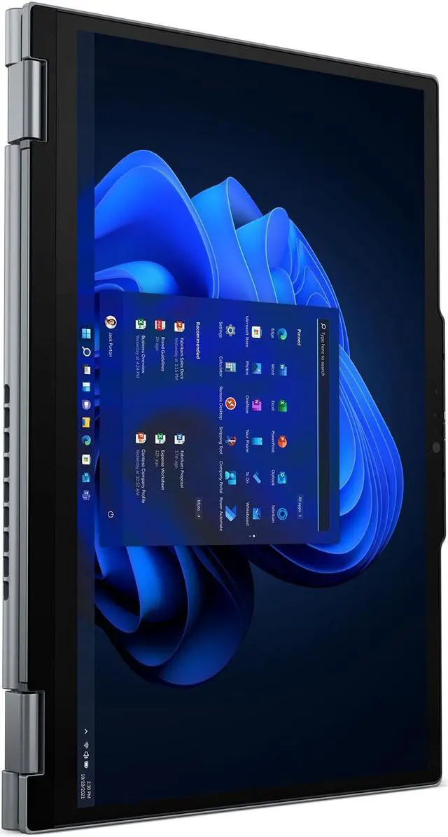 Alt view image 4 of 7 - Lenovo ThinkPad X13 Yoga Gen 4 Intel Laptop, 13.3" IPS LED , vPro®, Iris Xe Graphics, 16GB, 512GB