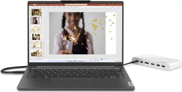 Alt view image 9 of 11 - Lenovo 500 USB-C Universal Dock