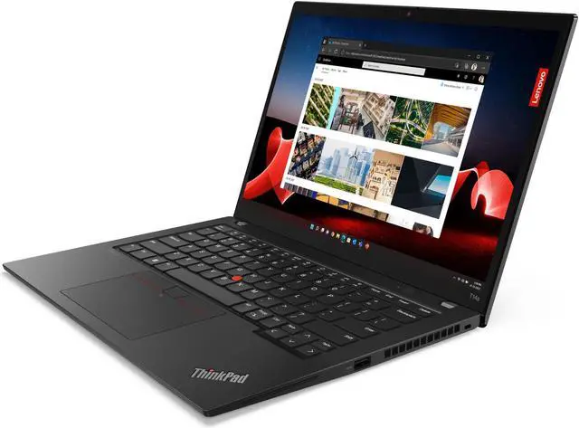 Alt view image 3 of 7 - Lenovo ThinkPad T14s Gen 4 AMD Laptop, 14" IPS 60Hz, Ryzen 7 PRO 7840U, AMD Radeon 780M, 16GB, 512GB
