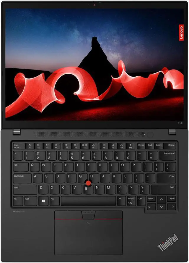 Alt view image 6 of 7 - Lenovo ThinkPad T14s Gen 4 AMD Laptop, 14" IPS 60Hz, Ryzen 7 PRO 7840U, AMD Radeon 780M, 16GB, 512GB