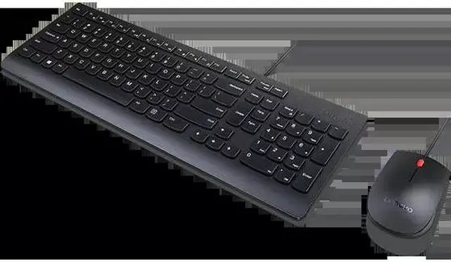 Alt view image 10 of 13 - Lenovo Essential Wired Combo Keyboard and Mouse (French Canadian 058)