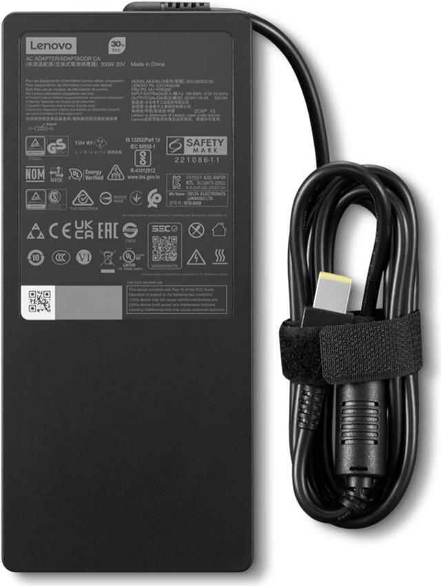 Alt view image 2 of 8 - Lenovo Legion Slim 330W GaN AC Adapter (Slim tip), For Gaming