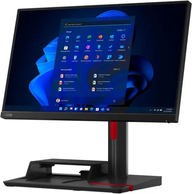 Alt view image 12 of 20 - Lenovo ThinkCentre TIO Flex 22i 21.5 inch Monitor