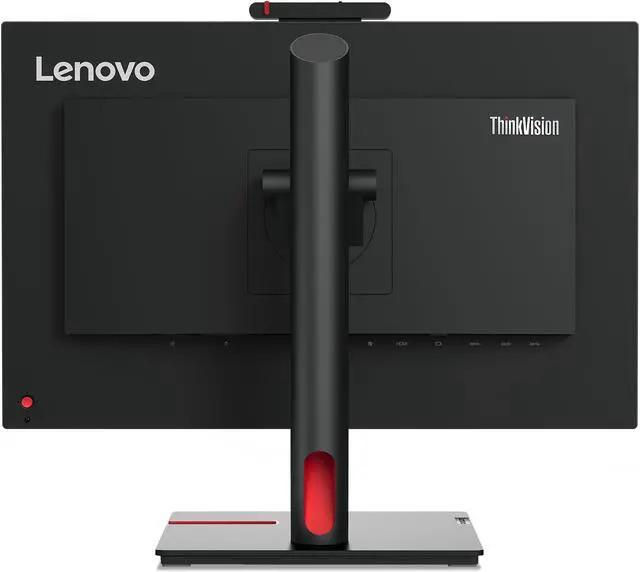 Alt view image 20 of 20 - Lenovo ThinkVision T24v-30 23.8" FHD IPS WEBCAM Speakers Black Monitor Win Hello