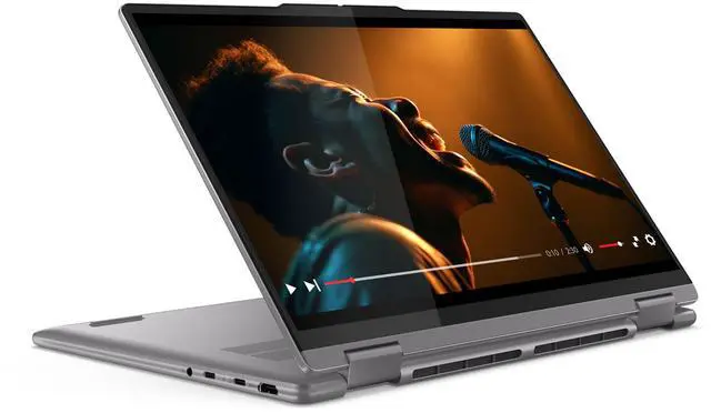 Alt view image 3 of 15 - Lenovo Yoga 7 14AHP9 14" WUXGA Touch AMD Ryzen 7 8840HS 3.3 GHz up to 5.1GHz 16GB RAM 1TB M.2 2242 PCIe 4.0x4 NVMe SSD AMD Radeon 780M Windows 11 Pro 2-in-1 Laptop - 83DK000BUS
