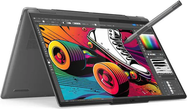 Main image of Lenovo Yoga 7i 2-in-1 Laptop, 14" IPS Glass, Intel Core Ultra 5 125U, 16GB, 1TB SSD