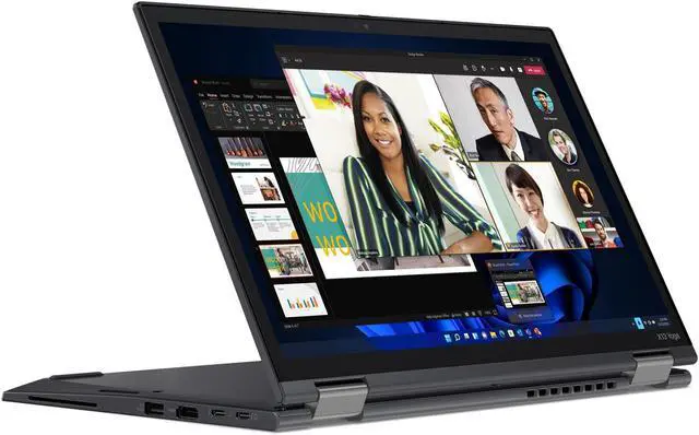 Alt view image 2 of 7 - Lenovo ThinkPad X13 Yoga Gen 3 Intel Laptop, 13.3" IPS  Low Power, vPro®,   Iris Xe Graphics, 16GB, 512GB SSD