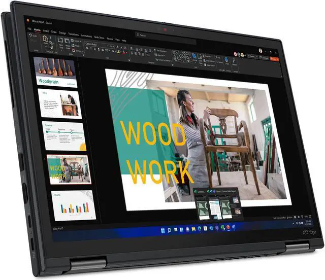 Alt view image 3 of 7 - Lenovo ThinkPad X13 Yoga Gen 3 Intel Laptop, 13.3" IPS  Low Power, vPro®,   Iris Xe Graphics, 16GB, 512GB SSD