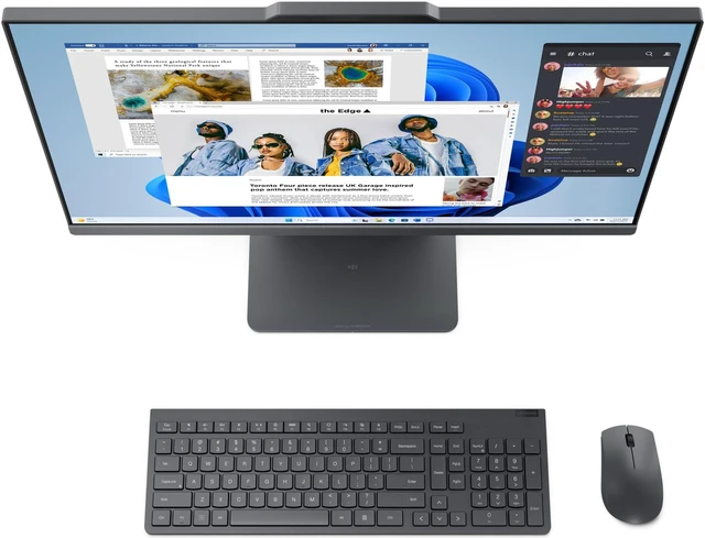 Alt view image 6 of 7 - Lenovo IdeaCentre AIO I Intel Desktop, 23.8" FHD IPS 14ms,13th Generation Intel Core i5-13420H,16GB, UHD Graphics for 13th Gen Processors, 512GB SSD,6 wifi,Win 11 Home