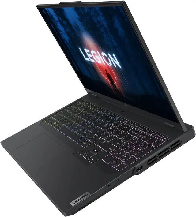 Alt view image 5 of 7 - Lenovo Legion Pro 5 Gen 8 AMD Laptop, 16" IPS  Low Blue Light, Ryzen 9 7945HX, NVIDIA  RTX 4070  GPU 8GB GDDR6, 32GB, 1TB SSD, For Gaming