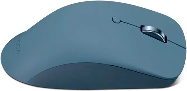 Alt view image 6 of 7 - Lenovo 100 Wired USB Computer Mouse for PC, Laptop, Computer with Windows - Full-Size - Ambidextrous Design - 3 Buttons - Red Optical Sensor - Black