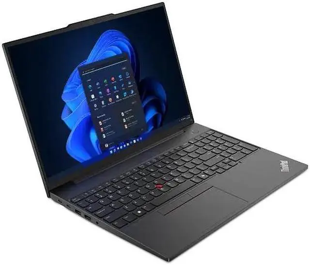 Main image of Lenovo Laptop ThinkPad E16 AMD Gen 2, 16" IPS 60Hz,Ryzen 7 7735U,16GB, AMD Radeon 680M, 512GB SSD,Win 11 Pro