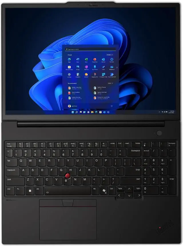 Alt view image 7 of 7 - Lenovo ThinkPad P16s Gen 3 Intel Laptop, 16" IPS 60Hz, Intel Core Ultra 7 155H, 16GB, 512GB SSD