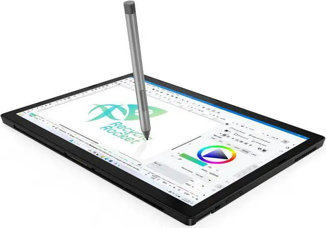 Alt view image 5 of 7 - Lenovo ThinkPad X12 Gen 2 Detachable Intel Laptop, 12.3" FHD IPS  Corning® Gorilla® Glass 3, Intel Core Ultra 7 164U vPro, 16GB, 512GB SSD