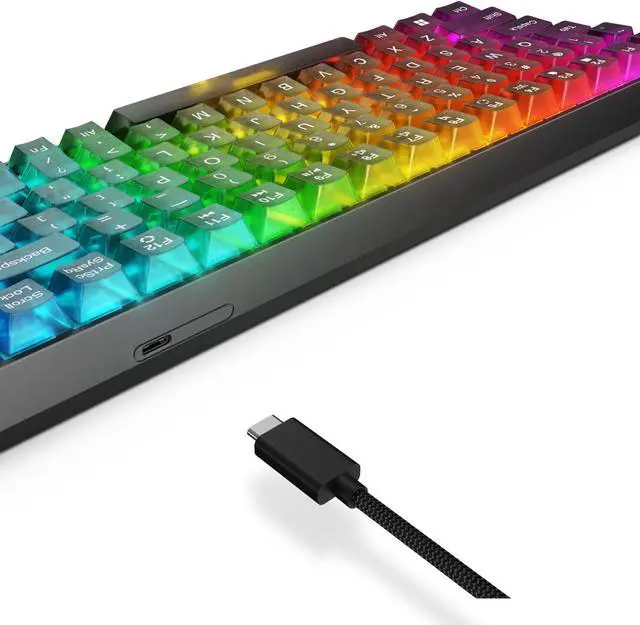 Alt view image 6 of 7 - Lenovo Legion K510 Mini Pro Gaming Keyboard - US English, For Gaming