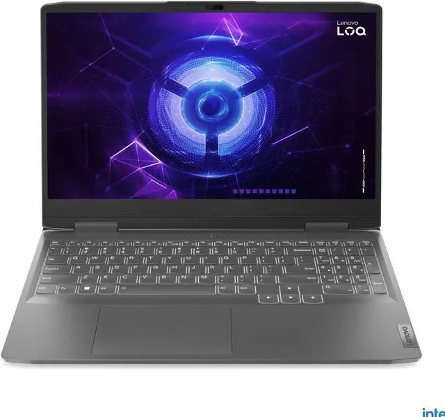 Main image of Lenovo Lenovo LOQ 15IRH8 15.6" Gaming Notebook Computer, Intel Core i5-13420H, 16GB RAM, 512GB SSD, NVIDIA GeForce RTX 2050, Windows 11 Home, Storm Grey