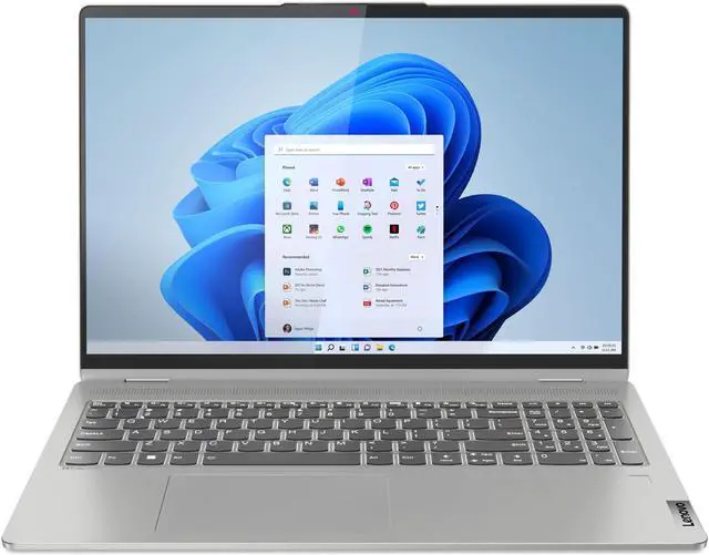 Alt view image 6 of 19 - Lenovo Ideapad Flex 5 16Iau7 16" Touch Laptop i7-1255U 8GB RAM 512GB SSD W11H- (Manufacturer Recertified)