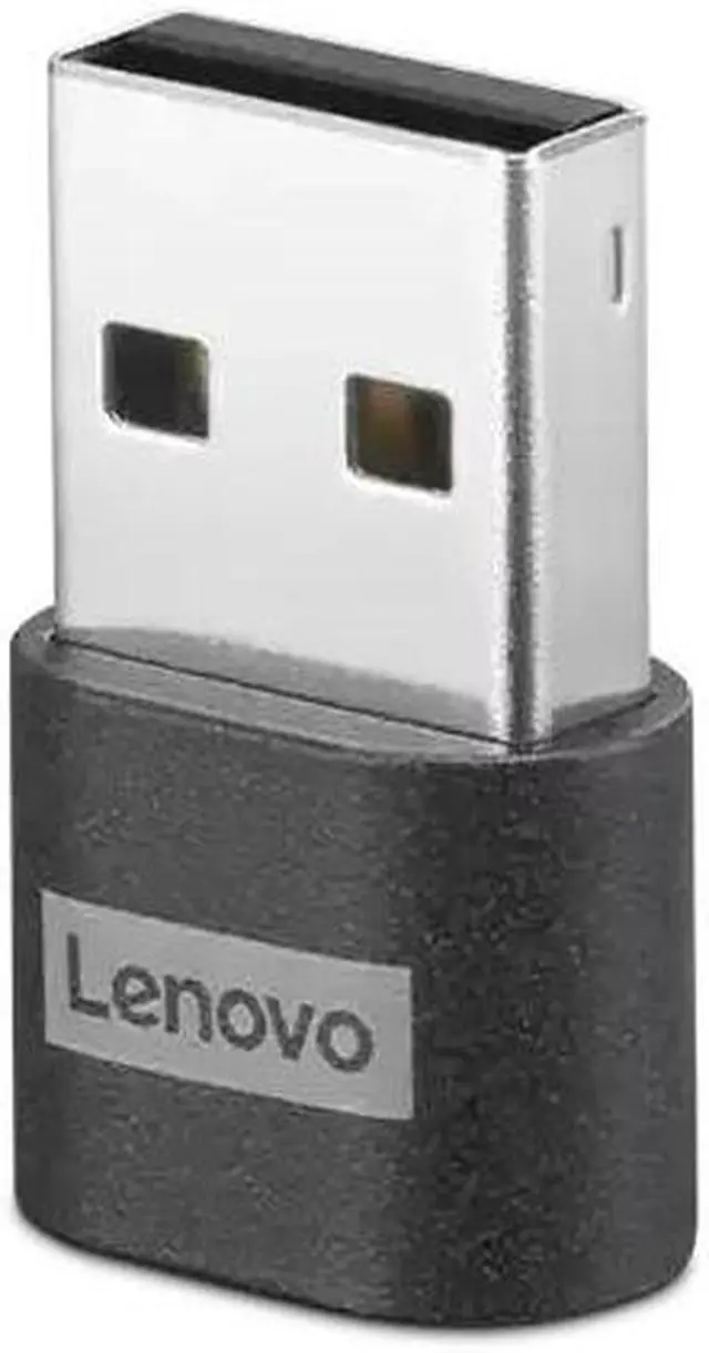 Alt view image 6 of 7 - Lenovo USB-C Female to USB-A Male Adapter 4X91C99226
