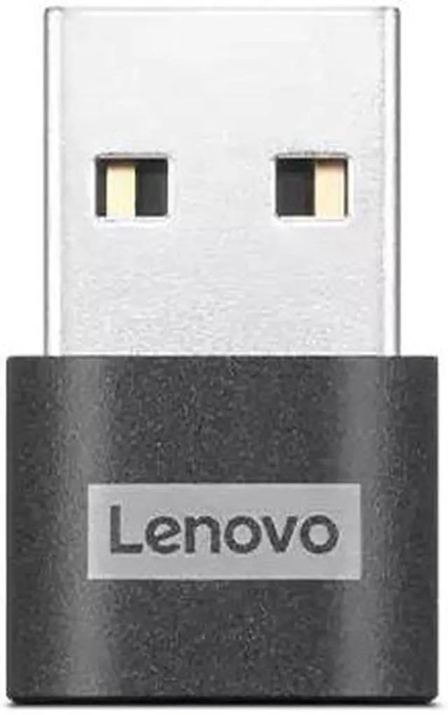 Alt view image 7 of 7 - Lenovo USB-C Female to USB-A Male Adapter 4X91C99226