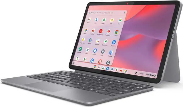 Alt view image 3 of 7 - Lenovo Chromebook Duet Gen 9 Laptop, 10.95" IPS Glass,MediaTek Kompanio 838,4GB, ARM Mali-G57 MC3 GPU, 64GB eMMC,6 wifi,Not Included