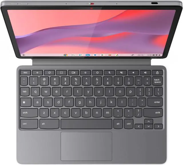 Alt view image 4 of 7 - Lenovo Chromebook Duet Gen 9 Laptop, 10.95" IPS Glass,MediaTek Kompanio 838,4GB, ARM Mali-G57 MC3 GPU, 64GB eMMC,6 wifi,Not Included