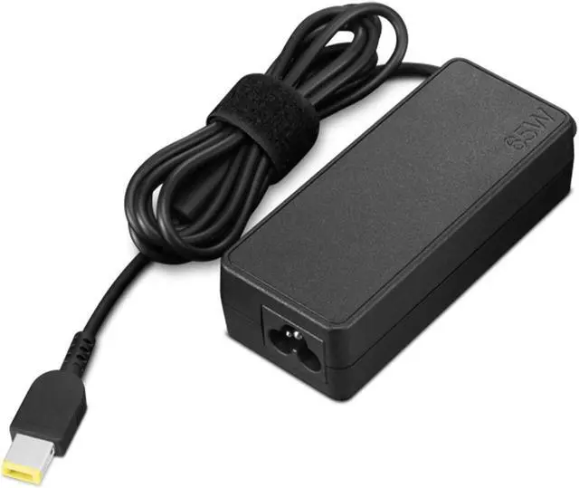 Alt view image 2 of 5 - Lenovo ThinkCentre 65W AC Adapter (Slim Tip)