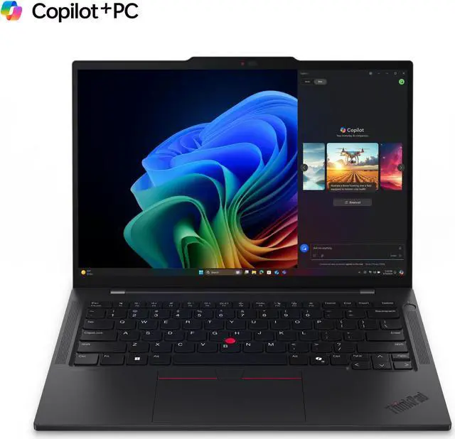 Main image of Lenovo ThinkPad T14s Gen 6 Snapdragon Laptop, 14" IPS Low Power,Snapdragon X Plus X1P-42-100,16GB, Qualcomm Adreno GPU, 512GB SSD,Win 11 Pro Arm