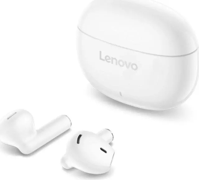 Alt view image 7 of 14 - Lenovo E310 True Wireless Stereo Earbuds (White)