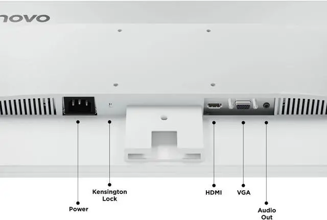Alt view image 7 of 17 - Lenovo L24i-4A 23.8-inch IPS FHD 100Hz Speakers Monitor