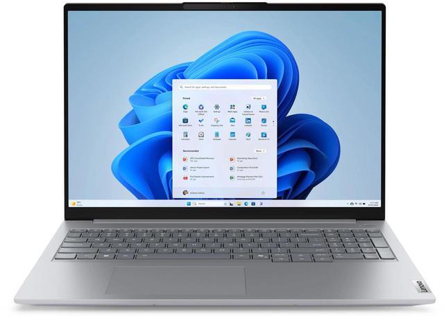 Main image of Lenovo ThinkBook 16 Gen 8 Intel Laptop, 16" IPS 60Hz, Intel Core 7 240H, 16GB, 512GB SSD
