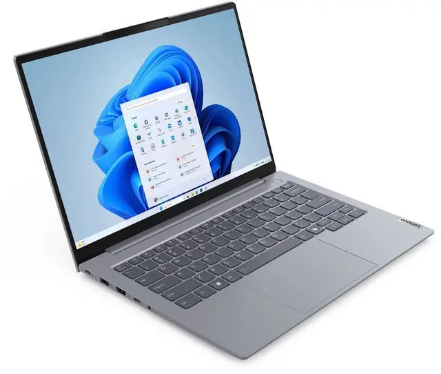 Alt view image 2 of 7 - Lenovo ThinkBook 14 Gen 7 AMD Laptop, 14" IPS 60Hz, Ryzen 5 7535HS, 16GB, 256GB SSD