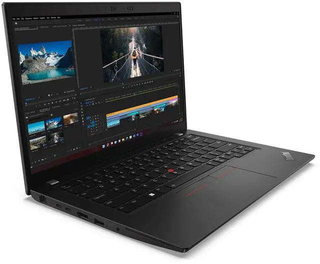Alt view image 2 of 7 - Lenovo ThinkPad L14 Gen 4 AMD Laptop, 14" 60Hz, Ryzen 3 PRO 7330U, 8GB, 256GB SSD