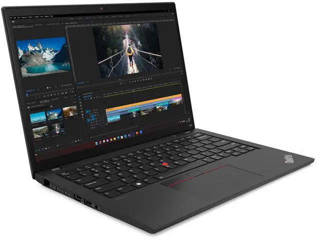 Alt view image 2 of 7 - Lenovo ThinkPad T14 Gen 4 Intel Laptop, 14" IPS  60Hz,13th Generation Intel Core i5-1345U vPro,16GB,  UHD Graphics, 512GB SSD,Win 11 Pro