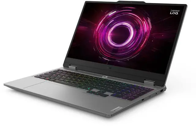 Alt view image 3 of 7 - Lenovo LOQ 15AHP10 15.6" Gaming Notebook - Full HD - AMD Ryzen 5 220 - 16 GB - 512 GB SSD - Windows 11 Home - NVIDIA GeForce RTX 5050 - Wi-Fi 6E (83JG000JUS)
