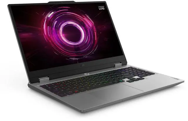 Alt view image 2 of 7 - Lenovo LOQ 15AHP10 15.6" Gaming Notebook - Full HD - AMD Ryzen 5 220 - 16 GB - 512 GB SSD - Windows 11 Home - NVIDIA GeForce RTX 5050 - Wi-Fi 6E (83JG000JUS)