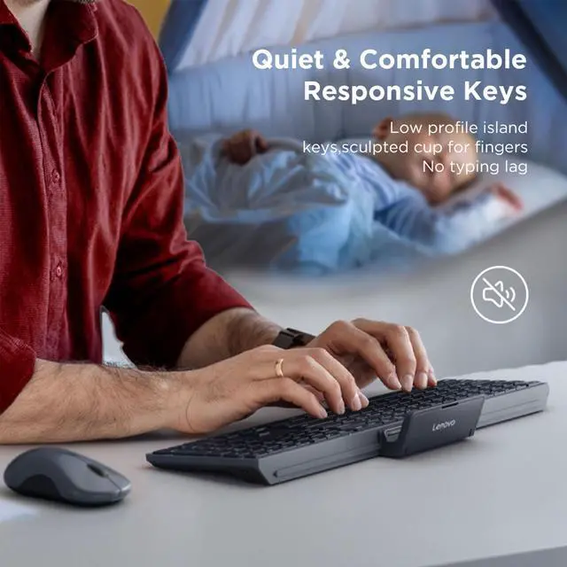 Alt view image 6 of 7 - Lenovo 700 Modern Wireless Combo