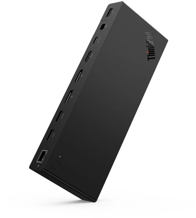 Alt view image 4 of 7 - Lenovo ThinkPad USB4 Dock 5000 (with 135W Adapter)