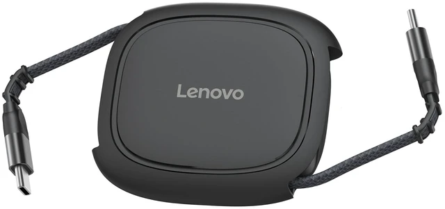 Alt view image 2 of 7 - Lenovo 240W USB-C Retractable Cable