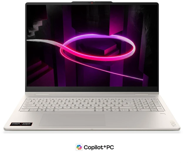 Alt view image 4 of 7 - Lenovo Yoga 7a 2-in-1 AMD Laptop, 16" IPS Glass HD,Ryzen AI 5 430,16GB, AMD Radeon 840M, 1TB SSD,Win 11 Home